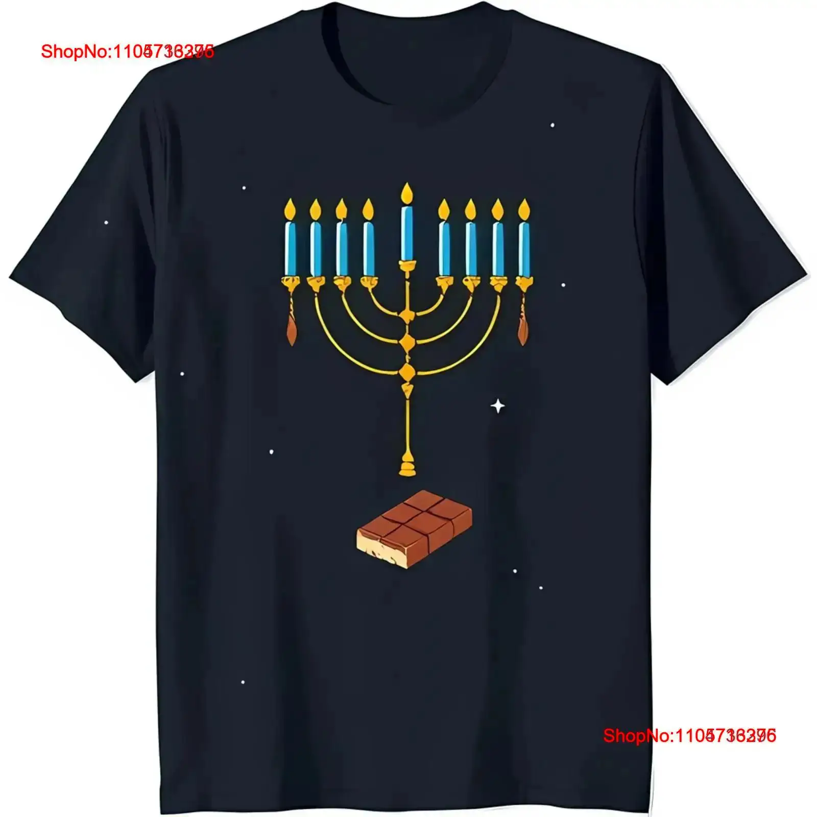 Black Tin Candle - Camiseta Negra Festiva con Diseño Vintage