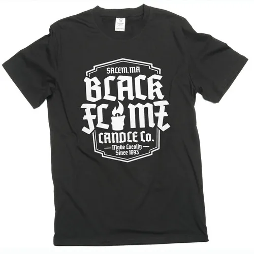 Black Tin Candle - Camiseta negra de la empresa Black