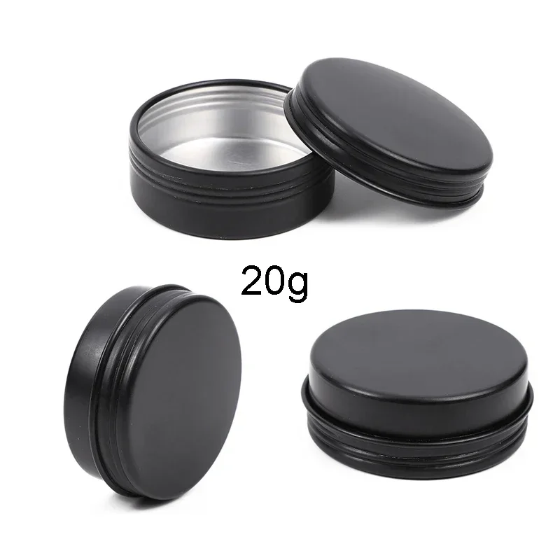 Frascos de vela vacíos negros  - Black Tin Candle reseña y precio