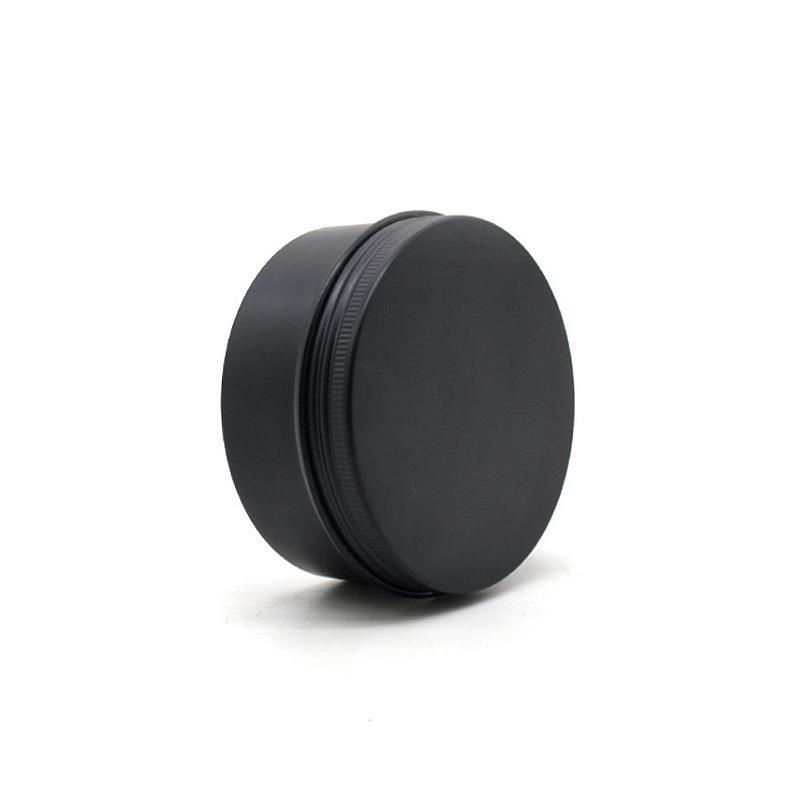 Caja Redonda Vacía de Aluminio - Black Tin Candle reseña y precio