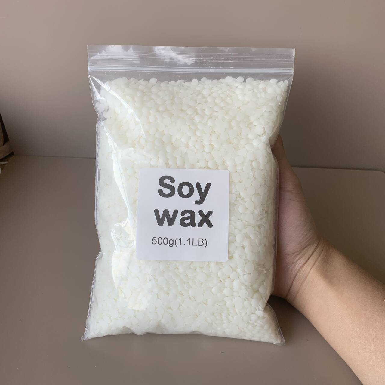 50g-1000g 100% cera de soja na - Candle Making Supplies Online reseña y precio