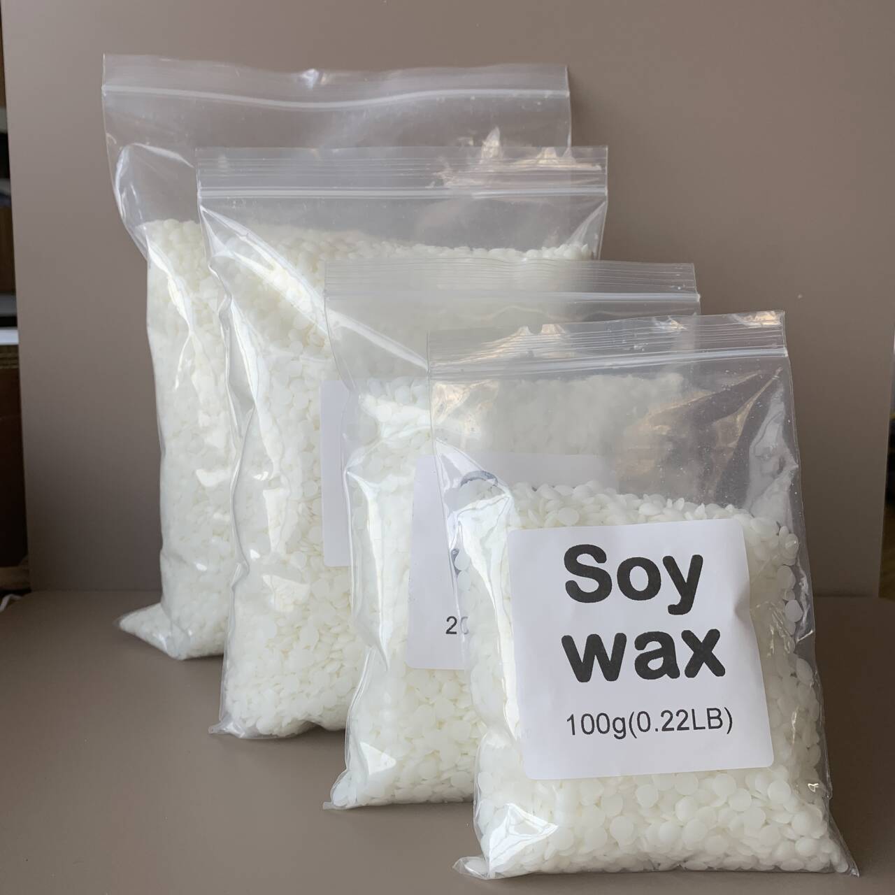 50g-1000g 100% cera de soja na - Candle Making Supplies Online reseña y precio