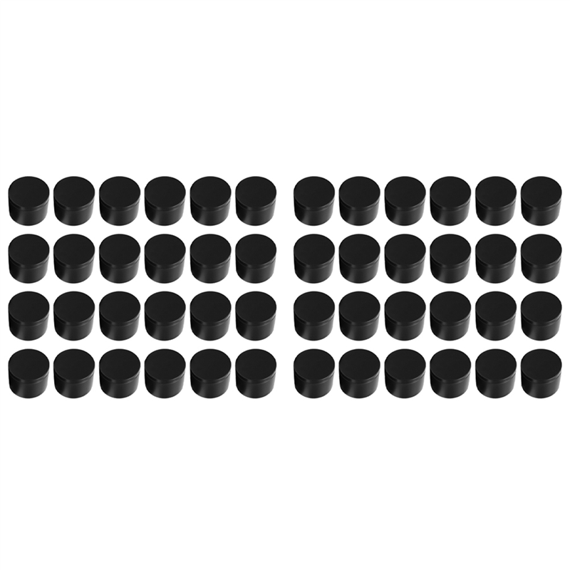 A93E-48Pcs latas de velas negr - Black Tin Candle reseña y precio