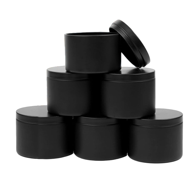 A93E-48Pcs latas de velas negr - Black Tin Candle reseña y precio
