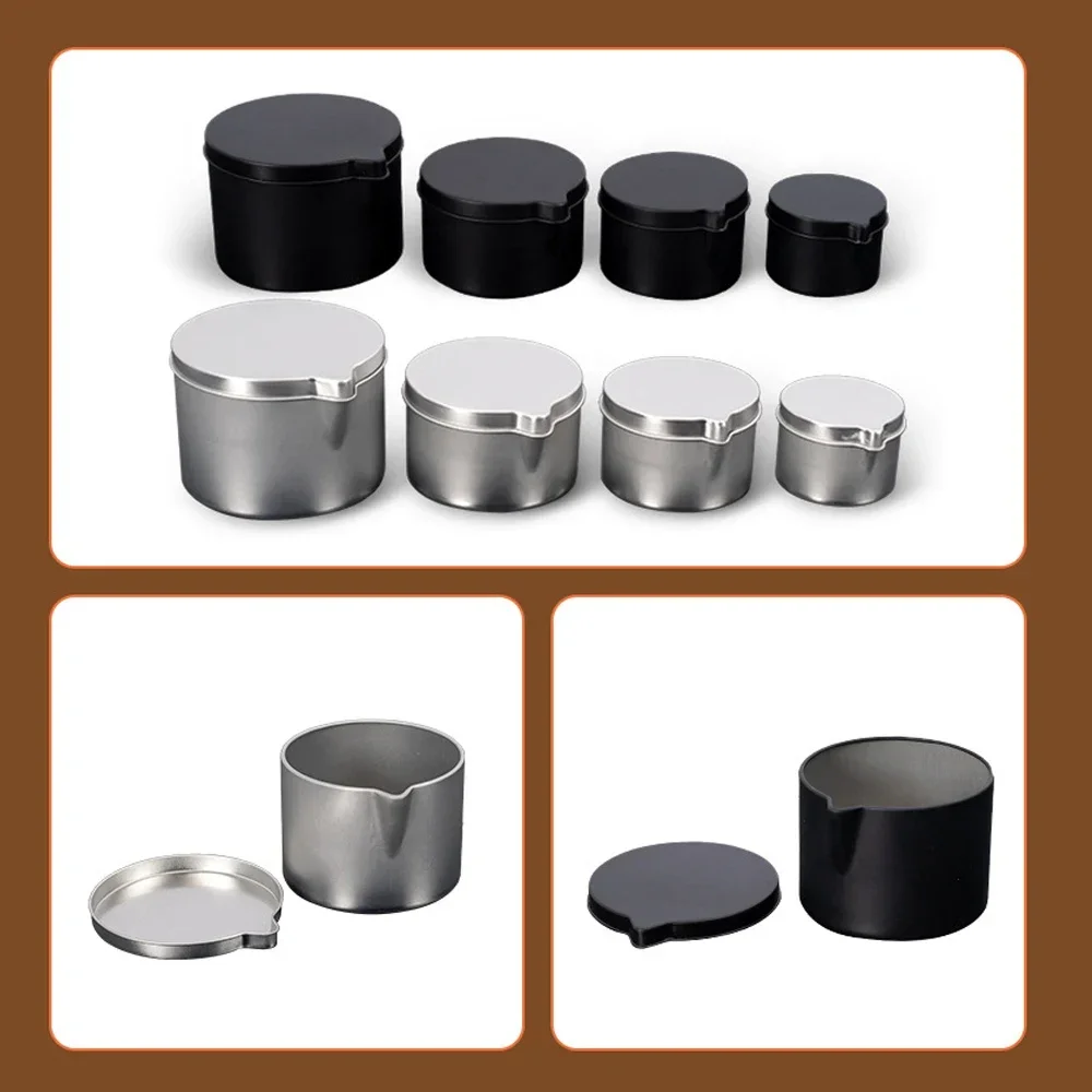 12 Uds. Latas de Metal negro p - Black Tin Candle reseña y precio
